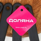 Набор кухонных принадлежностей Доляна «Орихалк», 6 предметов, чёрный - Фото 4