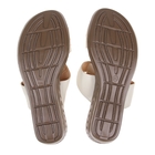 Туфли летние открытые женские Forio, цвет бежевый, размер 37, высота танкетки 5 см (арт. 35523-405-1) - Фото 3