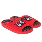 Тапочки детские Forio, размер 33, цвет красный (арт.128-2084) - Фото 2