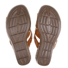 Туфли летние открытые женские Forio, цвет коричневый, размер 37, высота танкетки 5 см (арт. 35523-404-1) - Фото 3