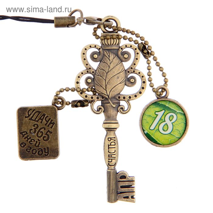 Ключ сувенирный "18 Апреля", серия 365 дней - Фото 1