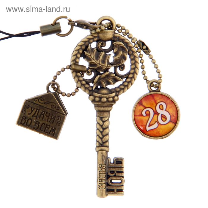Ключ сувенирный "28 Ноября", серия 365 дней - Фото 1
