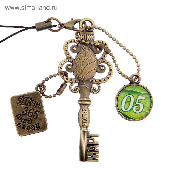 Ключ сувенирный "5 Марта", серия 365 дней - Фото 1