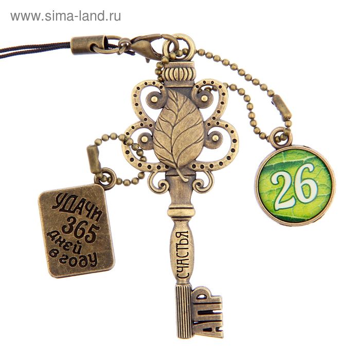 Ключ сувенирный "26 Апреля", серия 365 дней - Фото 1