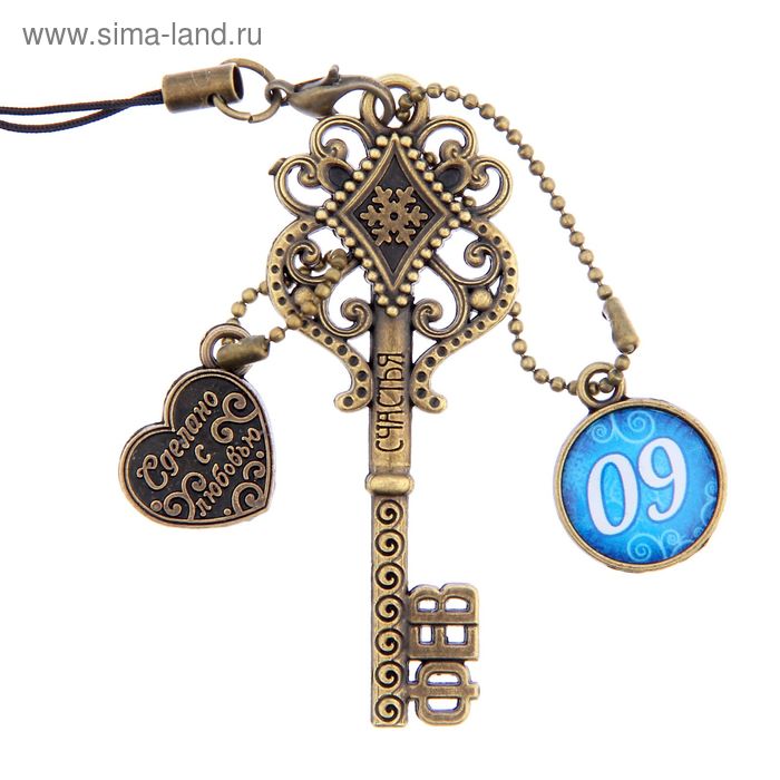 Ключ сувенирный "9 Февраля", серия 365 дней - Фото 1