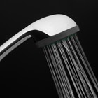 Душевая лейка LD-P-01-003, пластик, 1 режим, хром - Фото 3