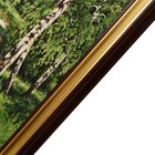 Гобеленовая картина  "Речка и цветущий куст"  80х40 (86*47)см - Фото 3