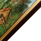Гобеленовая картина  "Домик у реки"  80х40 (86*47)см - Фото 3