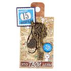 Ключ сувенирный "15 Февраля", серия 365 дней - Фото 4