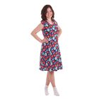 Платье женское, рост 158-164 см, размер 50, цвет красный МИКС - Фото 4