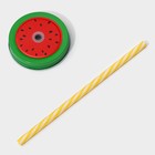 Кружка Доляна «Гладь», 450 мл, 10×7.5×13 см, с крышкой и трубочкой, стекло - Фото 7