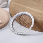 Овощерезка - винегретница круглая ЭНТЕН, d=8.5 см, h=7 мм, нержавеющая сталь - Фото 1