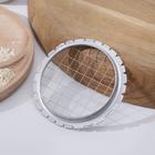 Овощерезка - винегретница круглая ЭНТЕН, d=8.5 см, h=7 мм, нержавеющая сталь - Фото 2