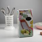 Тёрка «Мультивитаминная», 21×11,5×5,5 см, с контейнером, 3 насадки, цвет МИКС - Фото 3