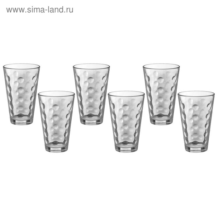 Набор стаканов стеклянных 300 мл "Равновесие", 6 шт - Фото 1
