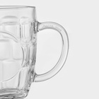 Пивная кружка «Высшая лига», 500 мл, 13.5×9.5×12 см, стекло, рисунок МИКС - Фото 3