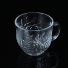 Сервиз стеклянный чайный "Венеция", 12 предметов: 6 чашек 230 мл, 6 блюдец 14,5х2,5 см - Фото 3
