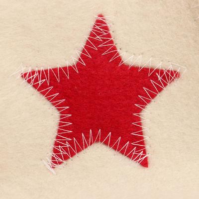 Набор для бани «Будёновец», 3 предмета: шапка, коврик, рукавица