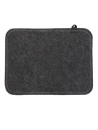 Набор для бани «Лётчик», 3 предмета: шапка, коврик, рукавица, шерсть 30%, полиэфир 70%, серый, «Добропаровъ» 1338112