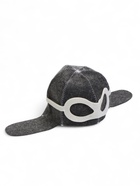 Набор для бани «Лётчик», 3 предмета: шапка, коврик, рукавица, шерсть 30%, полиэфир 70%, серый, «Добропаровъ» 1338112