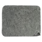 Набор для бани "Летчик" серый: шапка, коврик, рукавица - Фото 10