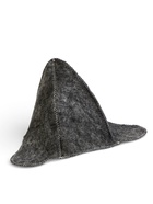 Набор для бани «Буденовец», 3 предмета: шапка, коврик, рукавица, серый, «Добропаровъ» - Фото 11