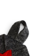 Набор для бани «Буденовец», 3 предмета: шапка, коврик, рукавица, серый, «Добропаровъ» - Фото 3