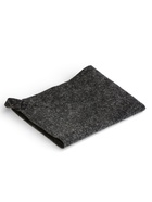 Набор для бани «Буденовец», 3 предмета: шапка, коврик, рукавица, серый, «Добропаровъ» - Фото 5