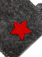 Набор для бани «Буденовец», 3 предмета: шапка, коврик, рукавица, серый, «Добропаровъ» - Фото 7