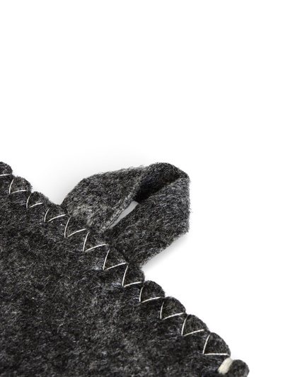 Набор для бани «Будёновец», 3 предмета: шапка, коврик, рукавица, серый, «Добропаровъ»