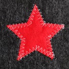 Набор для бани «Буденовец», 3 предмета: шапка, коврик, рукавица, серый, «Добропаровъ» - Фото 10