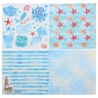 Набор бумаги для скрапбукинга «Моё море», 12 листов, 15 х 15 см, 180 г/м - Фото 2