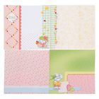 Набор бумаги для скрапбукинга "Веселое настроение", 12 листов, 14,5 х 14,5 см, 180 г/м2 - Фото 3