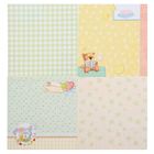 Набор бумаги для скрапбукинга "Веселое настроение", 12 листов, 14,5 х 14,5 см, 180 г/м2 - Фото 4