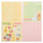 Набор бумаги для скрапбукинга "Веселое настроение", 12 листов, 14,5 х 14,5 см, 180 г/м2 - Фото 5