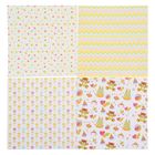 Набор бумаги для скрапбукинга "Маленькое счастье", 12 листов, 14,5 х 14,5 см, 180 г/м2 - Фото 3