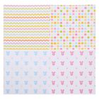 Набор бумаги для скрапбукинга "Маленькое счастье", 12 листов, 14,5 х 14,5 см, 180 г/м2 - Фото 4