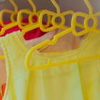 Плечики для одежды детские, размер 30-34, цвет МИКС - Фото 2