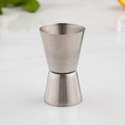 Набор для бара «Биг Джон», 5 предметов: щипцы, стрейнер, ложка, шейкер, джиггер, нержавеющая сталь - Фото 4