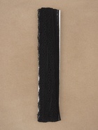 Кружево эластичное, 17 мм, 10±1 м, чёрное - Фото 4