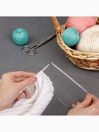 Спицы круговые, для вязания, с тефлоновым покрытием, с пластиковой леской, d=5 мм, 14/80 см - Фото 6