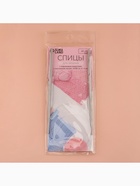 Спицы круговые, для вязания, с тефлоновым покрытием, с пластиковой леской, d=5 мм, 14/80 см - Фото 7