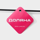 Плечики - вешалка для одежды Доляна, 43.5×20.5 см, широкие плечики, антискользящее покрытие, чёрные - Фото 4