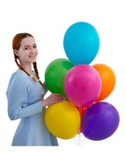 Воздушные шары латексные 14", пастель, 100 шт., МИКС - Фото 4