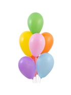 Воздушные шары латексные 7", пастель, 100 шт., МИКС - Фото 3