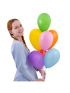 Воздушные шары латексные 7", пастель, 100 шт., МИКС - Фото 4