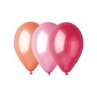 Шар воздушный латексный 9", металлик, набор 100 шт., МИКС - Фото 4