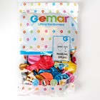 Шар воздушный латексный 9", металлик, набор 100 шт., МИКС - Фото 2