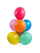 Воздушные шары латексные 14", металл, 100 шт., МИКС - Фото 5