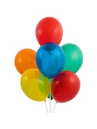 Воздушные шары латексные 12", кристалл, 100 шт., МИКС - Фото 4
